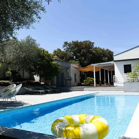 Contemporary Architect Villa, Boho Chic Style, Between Montpellier And Nimes, 30 Minutes From The Sea Villa Aubais